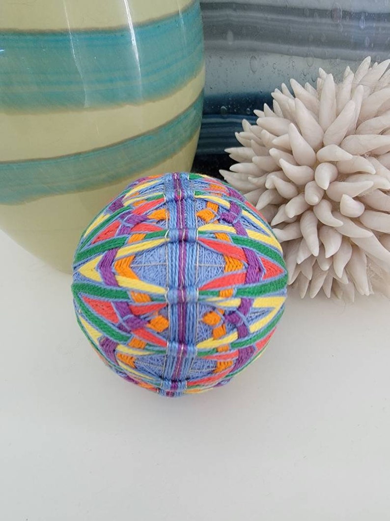 Handcrafted Japanese Temari Ball - Etsy