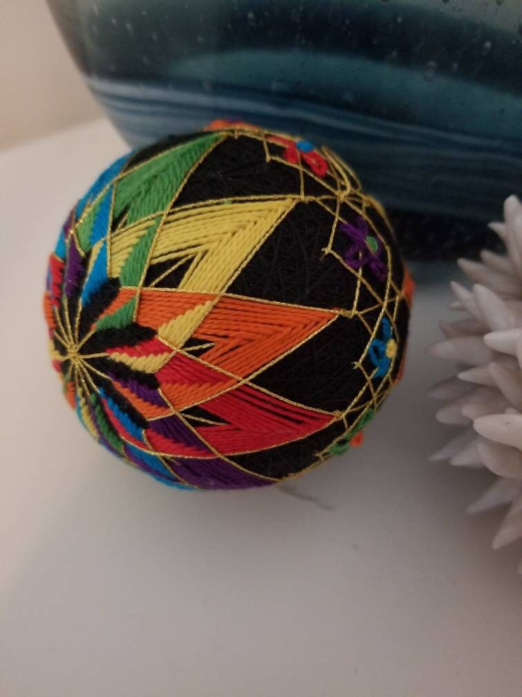 Handcrafted Japanese Temari Ball | Etsy