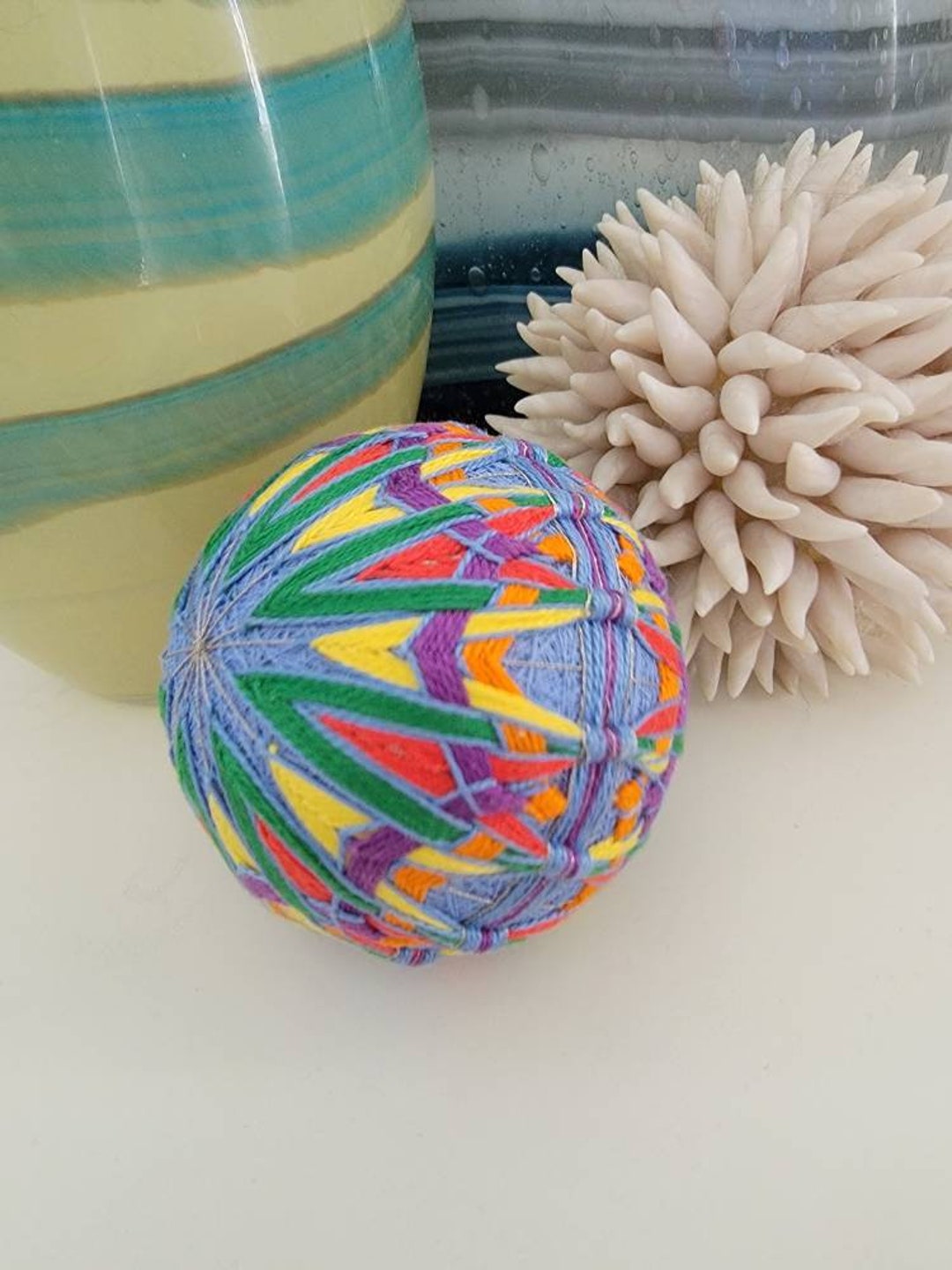 Handcrafted Japanese Temari Ball - Etsy
