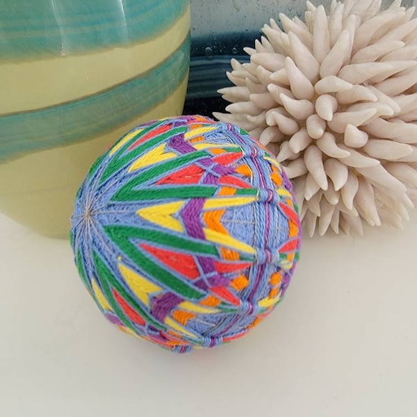 Handcrafted Japanese Temari Ball