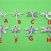 50pcs dragonfly Collection Zinc Alloy vintage Antique Silver Color Charms Jewelry bracelet Pendant For Handmade DIY Craft Making