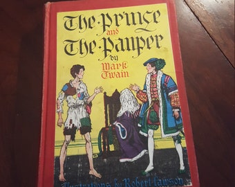 Vintage Book: The Prince and The Pauper