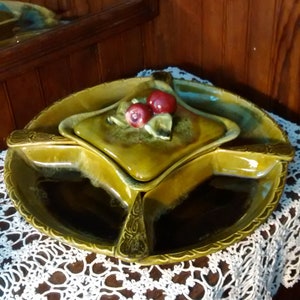 Wade Pottery Serving Set 1960s Vintage - Lazy Susan