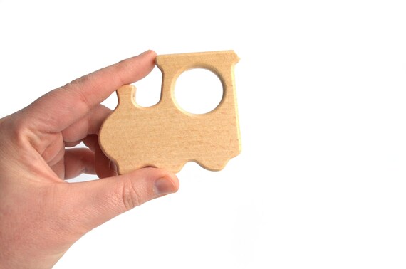 etsy wooden teether