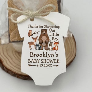 Woodlands Baby Shower Favor, Woodland Baby Shower Favor,Fox Baby Shower,Woodlands Fox Baby Shower-Matching item links in "item details"