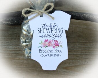 baby shower thank you gift bags