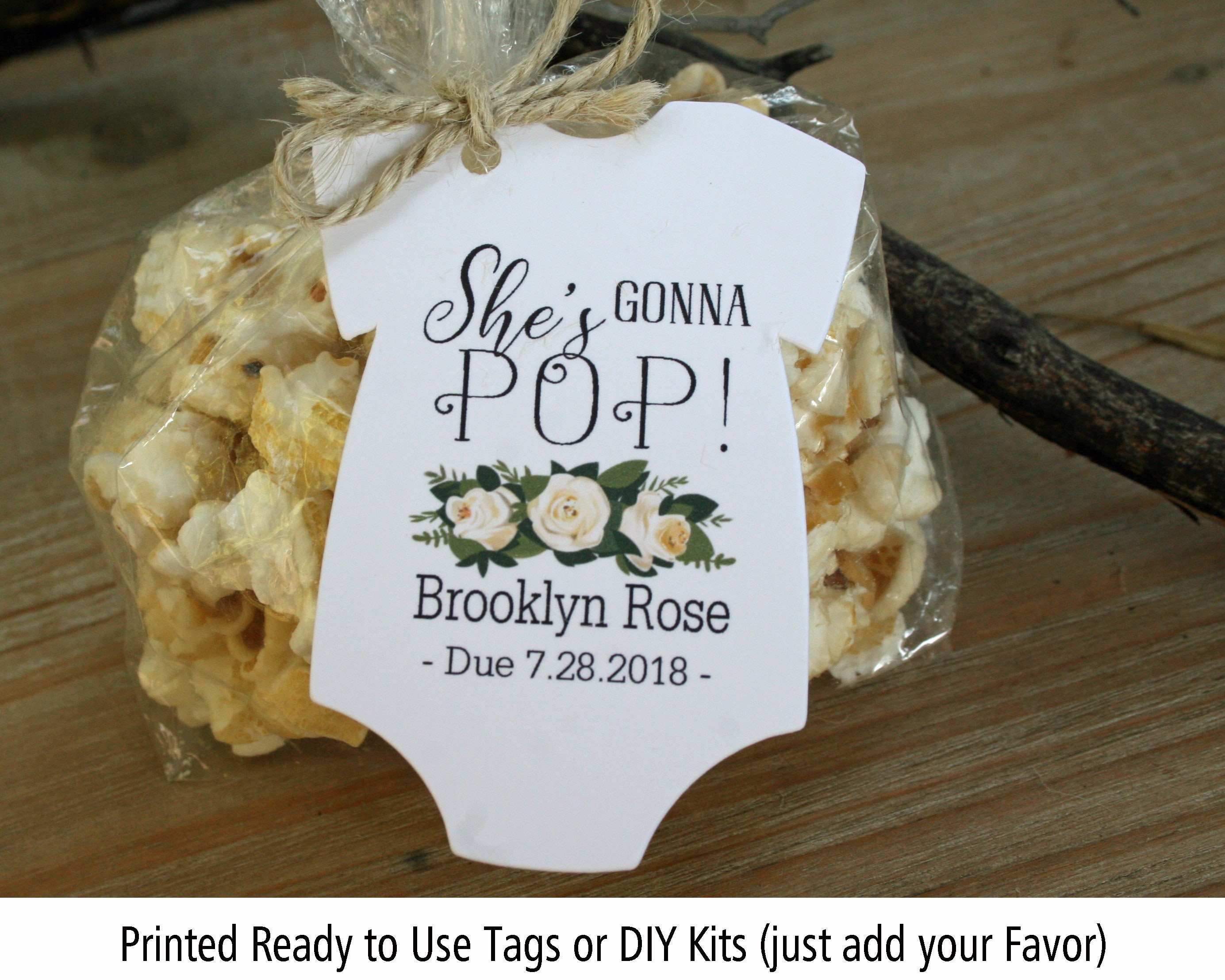 Ready To Pop Popcorn Bags For Baby Shower 41 Baby Shower Favors That