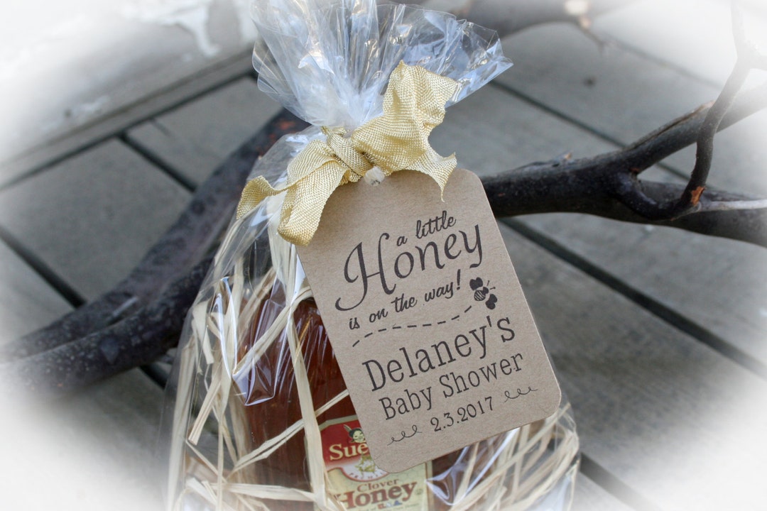 Honey Baby Shower Favorsa Little Honey is on the Way3 Tag Colorskits