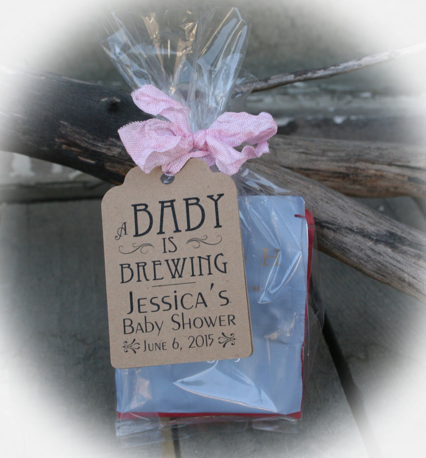 Baby is Brewing Favor Kits Tea Baby Shower Favor Kits Coffee Etsy