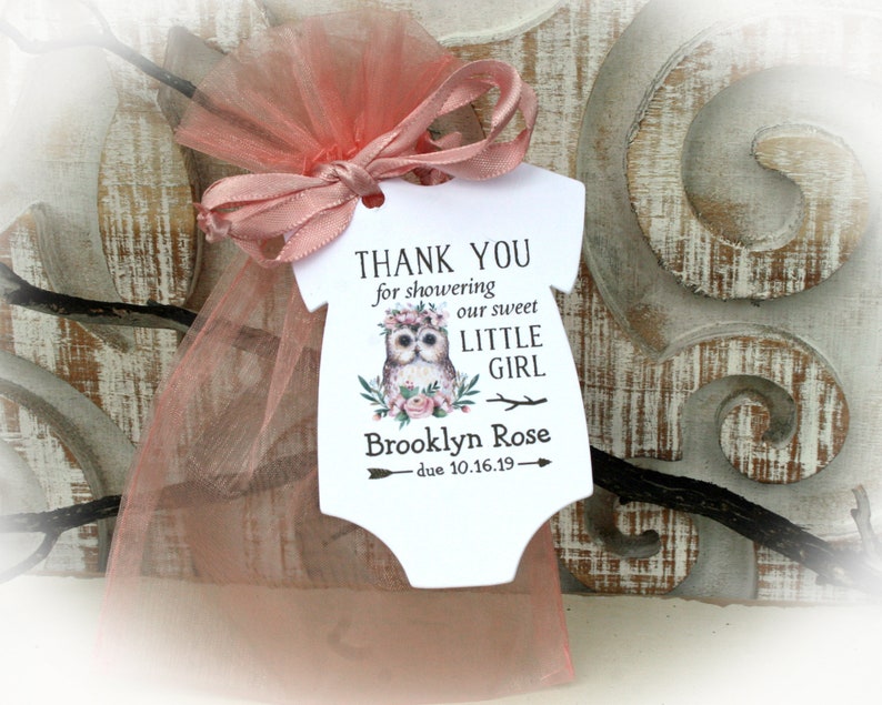 Woodlands Baby Shower Favor Girl Baby Shower Favors Girl Etsy