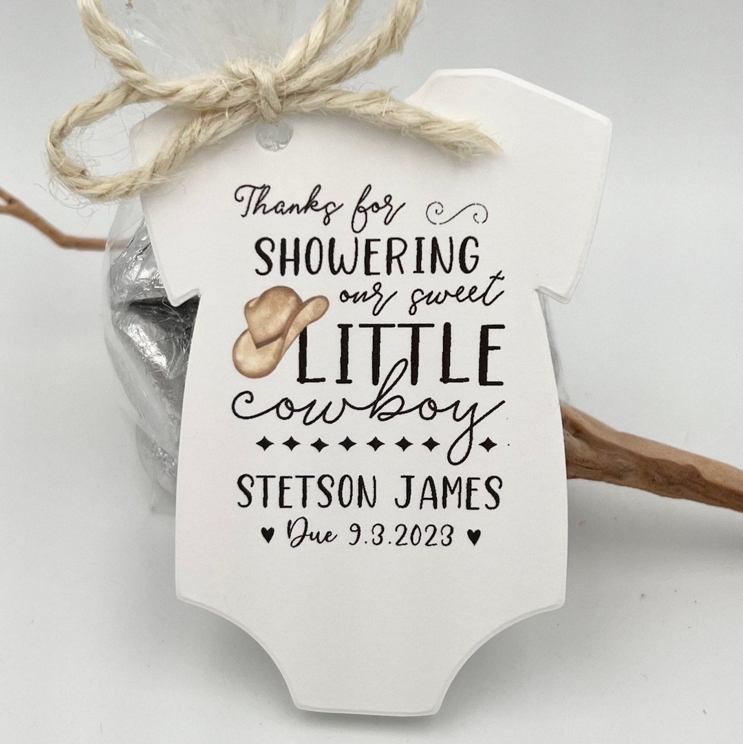 Cowboy Baby Shower & Western Baby Shower Favors - Etsy