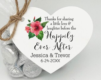 Luau Rehearsal Dinner favor kit | Love Laughter Happily Ever After Wedding Favor Kits,  DIY Favor Kits, Wedding Favor Idea