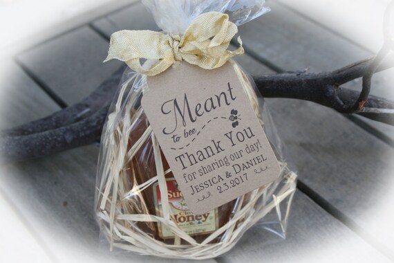 Honey Wedding Favor Meant To Bee Wedding Favor Diy Kits Etsy