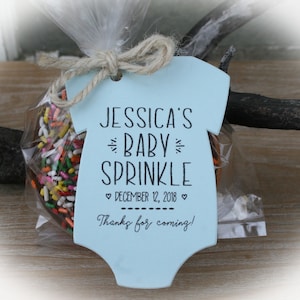 Baby Sprinkle Favor | Tags Only OR DIY Kits Bags/Tags + Twine | Baby Shower Favor Tags | Baby shower Favors | Sprinkles Baby Shower Favor