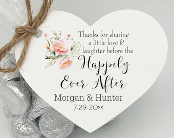 Wildflower Rehearsal Dinner favor kit | Love Laughter Happily Ever After Wedding Favor Kits,  DIY Favor Kits, Wedding Favor Idea