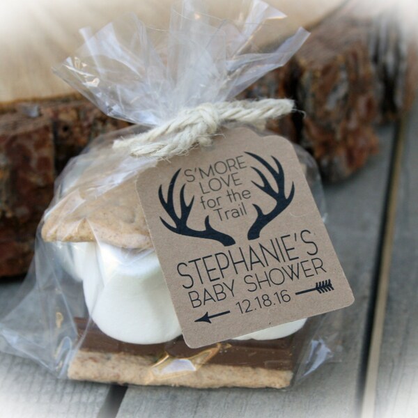 Woodland Baby Shower Favor | Deer and Arrow Baby Shower S'Mores Kit | Arrow Baby Shower Favor | Oh Deer Baby Shower Favor