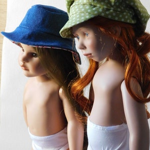 Sewing pattern D HAT and CAP dolls 45-55 cm Zwergnäse Kidz 'n' cats Götz Maru and Friends Meadowdoll 18 Finouche image 3