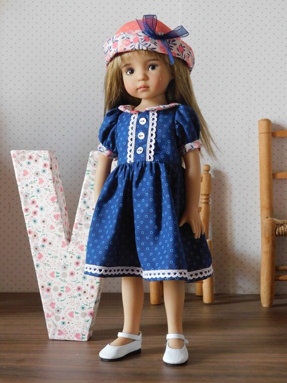 VÊTEMENT POUR POUPÉE Minouche De Sylvia Natterer 34 Cm EUR 6,99