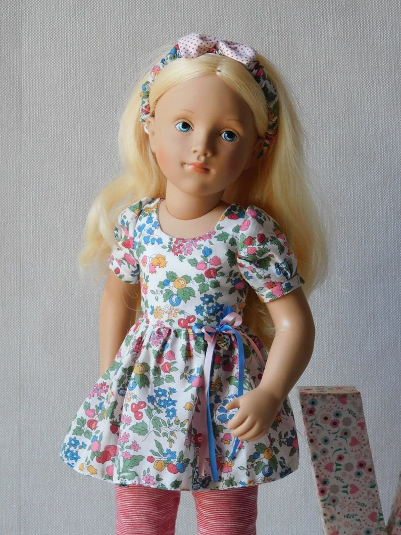 Patron Ancien La Poupée Modèle 40 & 45cm - Costume & Robe-blouse, Août 1884