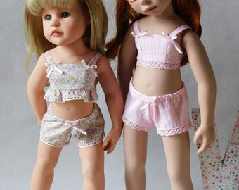 Patrón de costura O; ROPA INTERIOR - muñecas 45-55 cm - Zwergnäse - Kidz 'n' cats - Götz - Maru and Friends Meadowdoll 18"-21" Ardyn-- Finouche