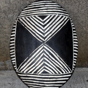 African Wooden Tribal Shield/ African Shield/Cameroon Shield/ African Wall Shield