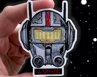 The Bad Batch “Tech” Sticker: Clone Force 99 Star Wars Vinyl Decals | 2.32" x 3"