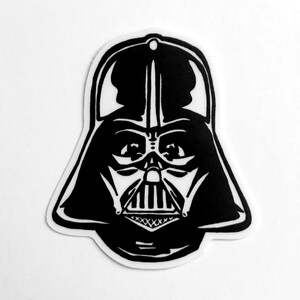 Darth Vader Sticker Dark Lord of the Sith Star Wars Waterproof Vinyl Decal for Car, Laptop, Water Bottle, Yeti, Journal, Notebook image 6