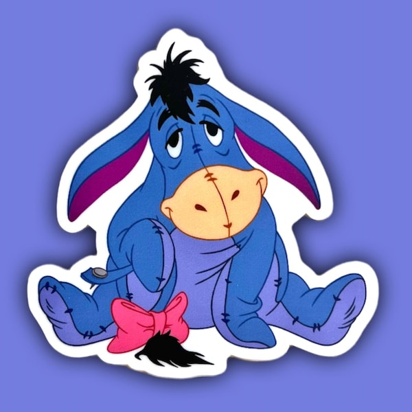 Eeyore Sticker | “Ohhhhh-Kay…" Disney Winnie the Pooh Waterproof Vinyl Decal for Car, Laptop, Journal, Notebook, Water Bottle, Tumbler