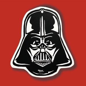 Darth Vader Sticker Dark Lord of the Sith Star Wars Waterproof Vinyl Decal for Car, Laptop, Water Bottle, Yeti, Journal, Notebook image 5