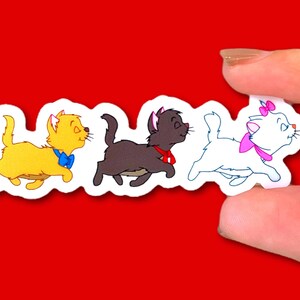 The Aristocats Sticker everybody Wants to Be A Cat Marie, Toulouse ...