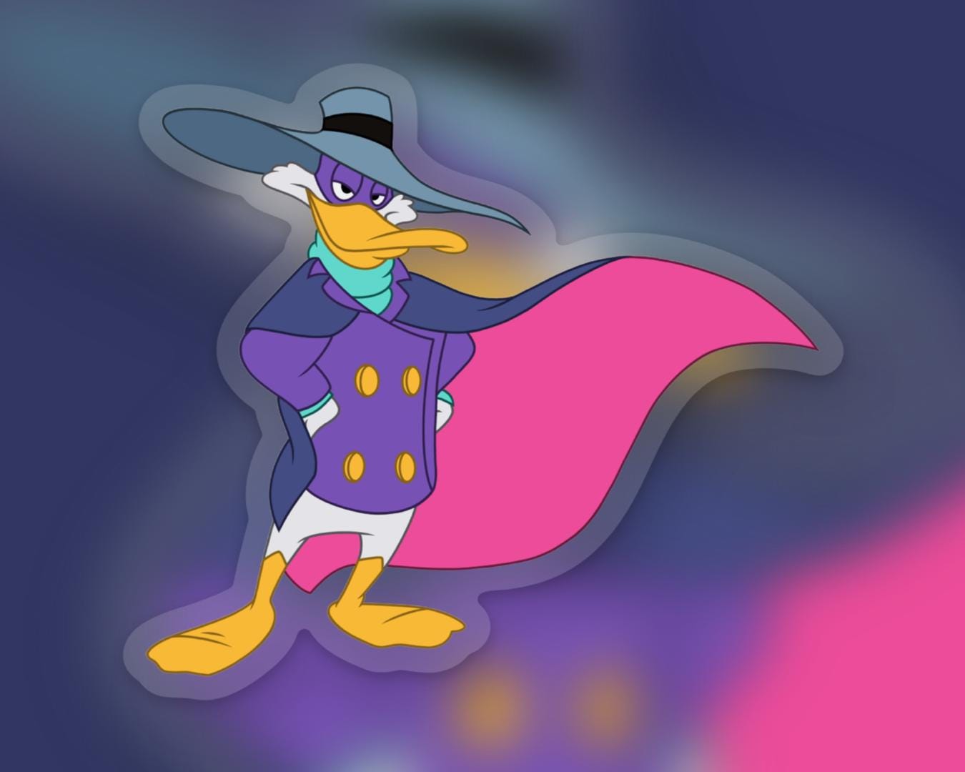 Darkwing Duck Sticker: Ducktales Disney Clear Vinyl Decals | 3