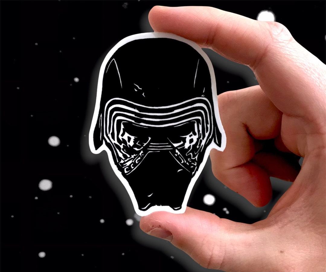 Kylo Ren Sticker: Star Wars Vinyl Decals X 3