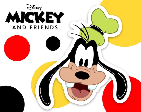 Goofy Sticker: Disney Vinyl Decals | 2.73
