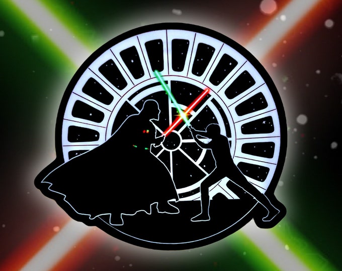 Darth Vader Vs. Luke Skywalker Sticker return of the Jedi Star Wars