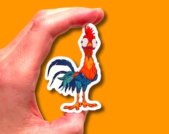 Hei Hei from “Moana” Sticker: Disney Vinyl Decals | 1.89" x 3"
