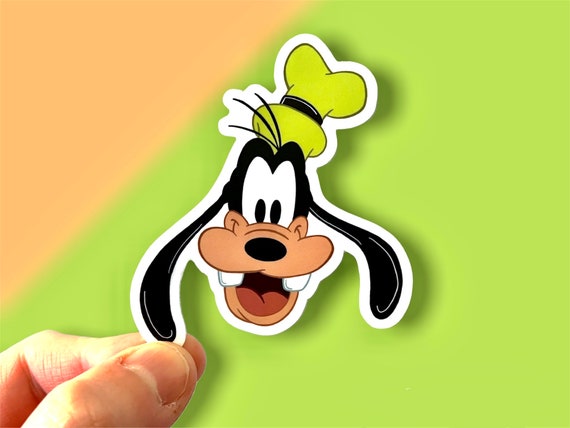 Goofy Sticker: Disney Vinyl Decals | 2.73