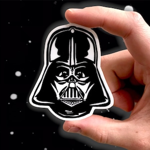 Darth Vader Sticker Dark Lord of the Sith Star Wars Waterproof Vinyl Decal for Car, Laptop, Water Bottle, Yeti, Journal, Notebook image 1