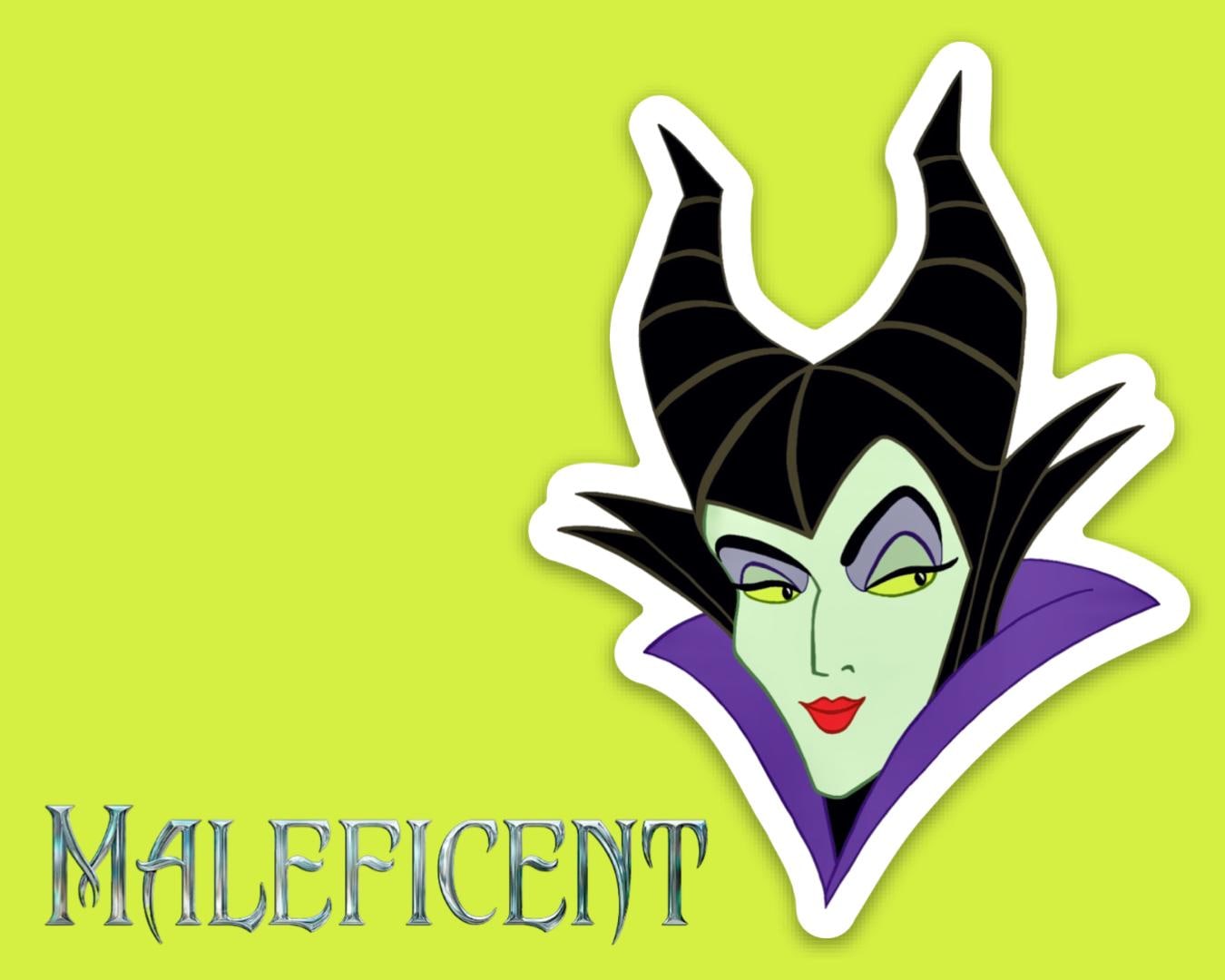 Maleficent Sticker: “Mistress of All Evil” Sleeping Beauty Disney 