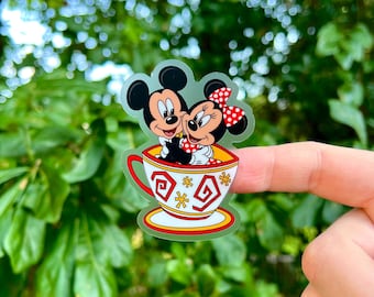 Mickey and Minnie Mouse Sticker: 