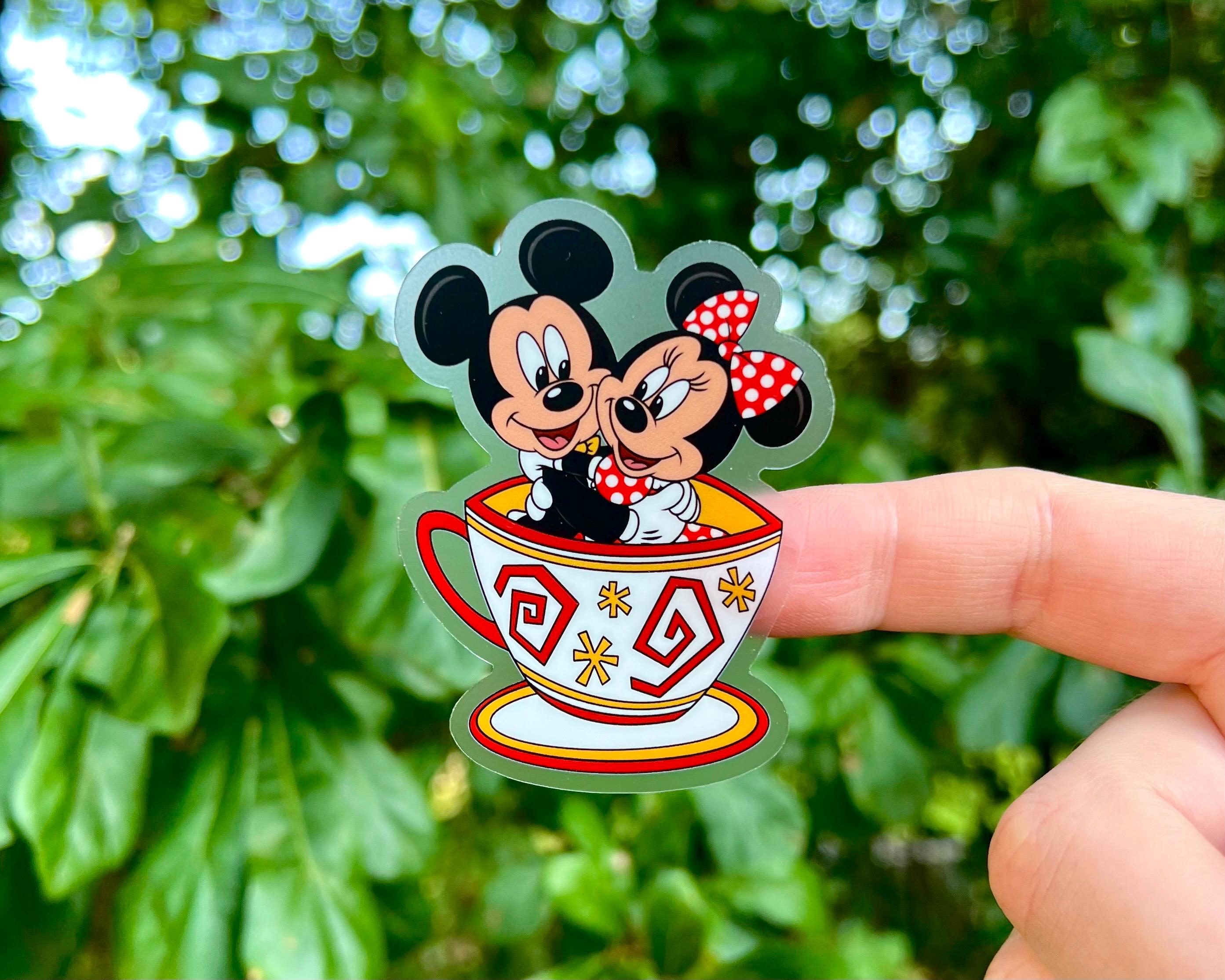 Mickey and Minnie Mouse Sticker: 