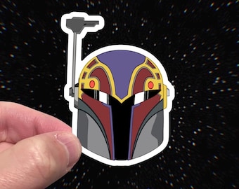 Sabine Wren Sticker: “Spectre 5” Star Wars Rebels Mandalorian Vinyl Decals | 2.21" x 3"