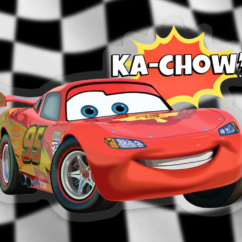 Lightning Mcqueen Decal Stickers - Etsy