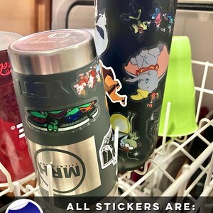 The Rescuers Disney Sticker: Bernard, Miss Bianca + Evinrude Clear Vinyl Decals | 3" x 2.44" image 9