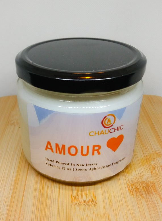 Amour candle love candle aphrodisiac scented candle Home Etsy