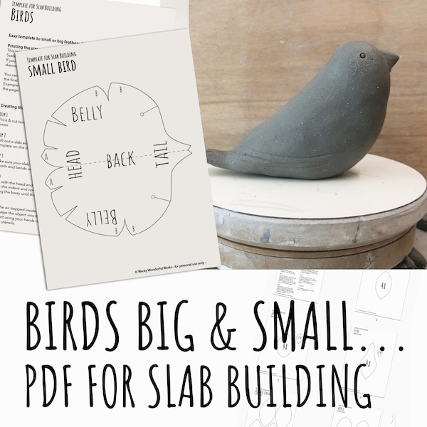 Slab Template for Pottery Etsy