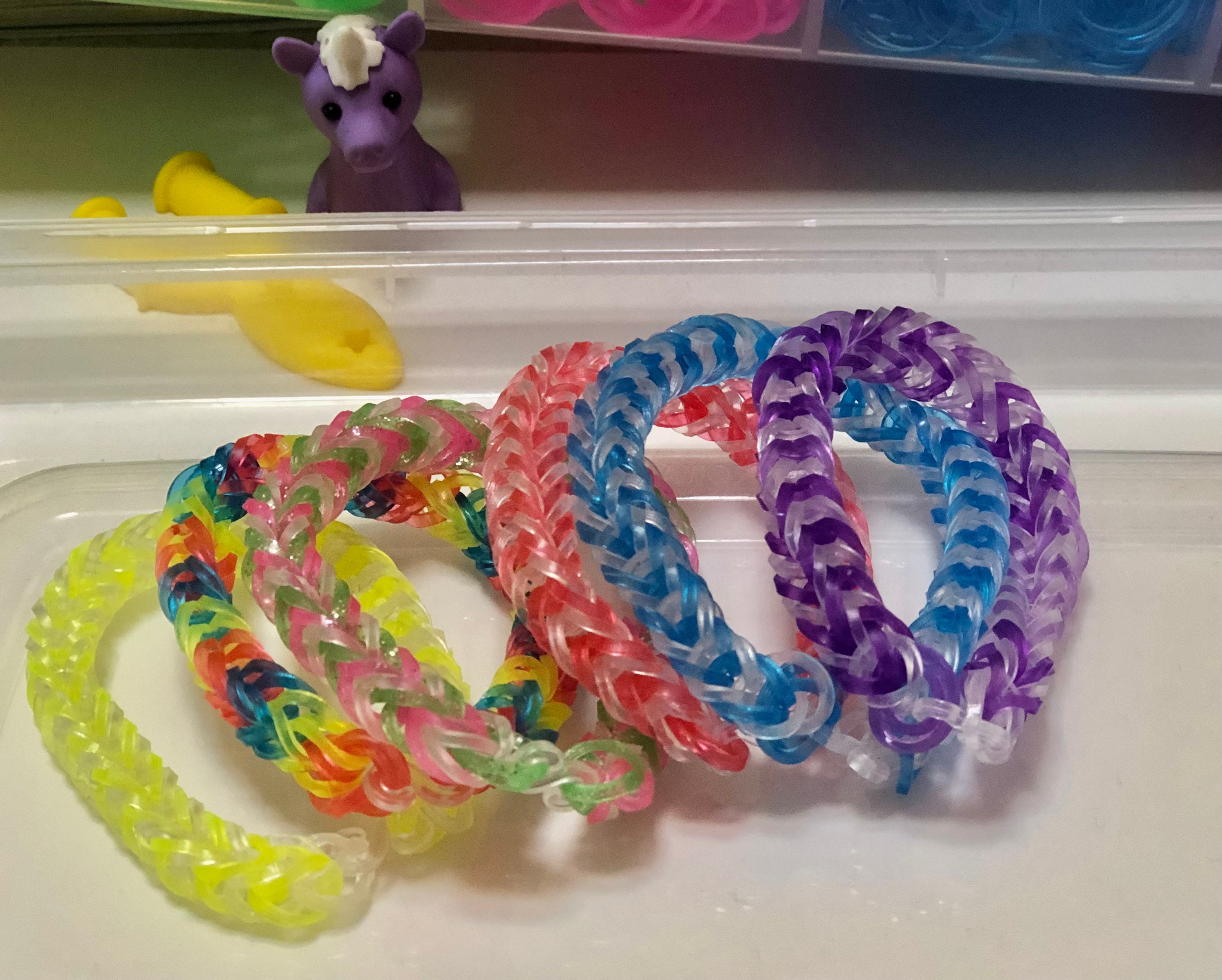 Bracelet élastique NONNA élastique en résine colorée