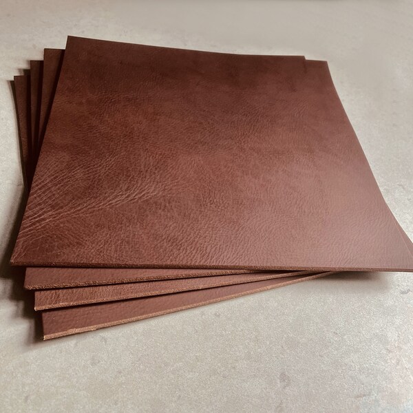 Premium Brown Buffalo Leather 10" x 8" or 9" x 6" Free shipping