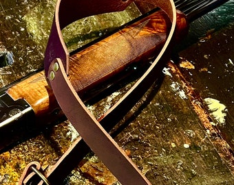 Leather Wild Game Carrying Strap Turkey Tote