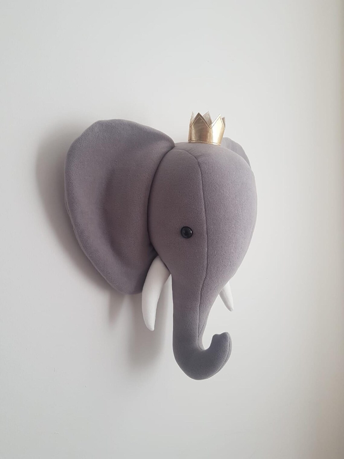 Elephant Wall Faux Taxidermy Headsafari Nursery Animal Head | Etsy