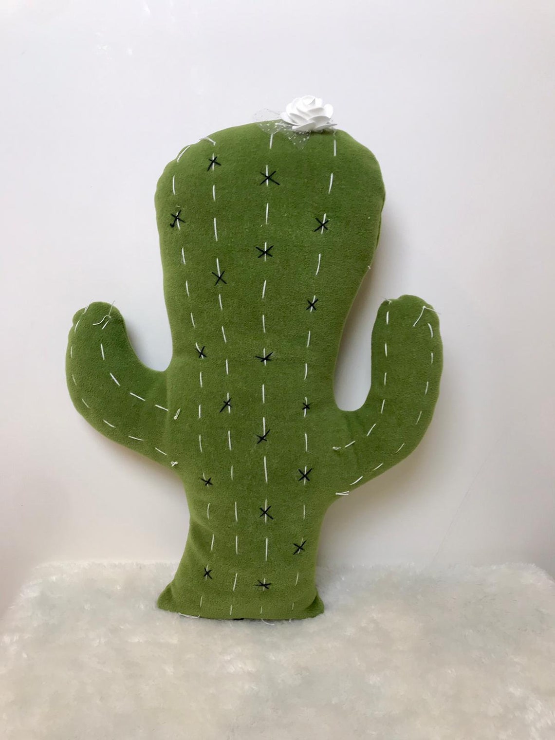 Ornamental Cactus Pillow Cactus Cushion Cactus Shaped Pillow Etsy